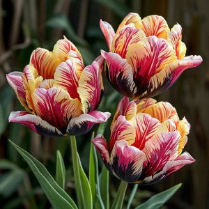 Тюльпан Роял Гарнит купить по цене от 425р. в интернет-магазине «Посадика» с доставкой почтой в в Острове и по всей России – [изображение №1].