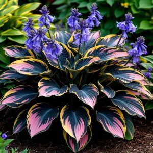 Хоста Пайн Эхо купить по цене от 699р. в интернет-магазине «Посадика» с доставкой почтой в в Острове и по всей России – [изображение №1].